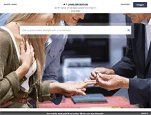 Tablet Screenshot of juwelier-info.be